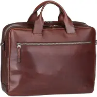 Jost Lund Businessbag M 2 Comp. brown
