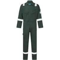 Portwest Flammhemmende und antistatische Overall 350g - XXL - Grün -
