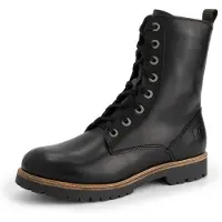 Travelin' Leder-Boots "Forsol" in Schwarz - 42