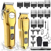 Hatteker Solimpia Haarschneider Set Bartschneider Kit Professionelle Haarschneider Elektrische Folie Rasierapparat für Männer Haarschneidemaschine 3 in 1