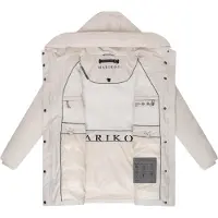 MARIKOO Winterjacke "Delilah" mit kuschelig warmem Teddyfleece und hohem Kragen