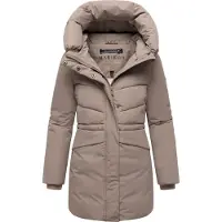 MARIKOO Winterjacke "Delilah" mit kuschelig warmem Teddyfleece und hohem Kragen