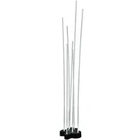 Artemide Architectural Reeds IP67 LED-Stehleuchte 1tlg, alu / grau / zink, Edelstahl, Modern
