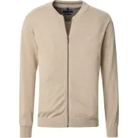 Casa Moda Strickjacke Basic in Beige | Gr.: S