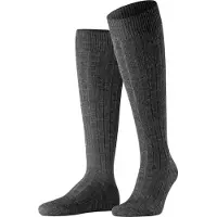 Falke Kniestrümpfe Teppich im Schuh in Anthra mel | Gr.: 43/44