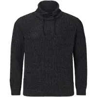 Jan Vanderstorm Strickpullover "Pullover DUMENI" 1 Stk. mit asymmetrischem Kragen