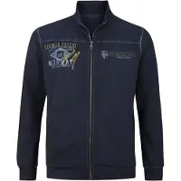 Jan Vanderstorm Sweatjacke "Sweatjacke SIVID"