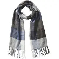 Babista Schal "Schal BONADINO", Herren, Gr. Blacklist, blau (blau kariert), Obermaterial: 100% Polyester COOLMAX PES(Coolmax)., Modetücher Schal