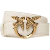 Pinko Damengürtel Love Berry H3 Belt PE 23 PLT01 100125 A0F1 Weiß