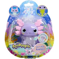 Animagic Let'S Glo Axolotl Pastel Glow In The Dark Figur