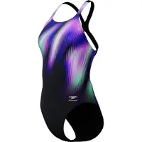 Speedo Fl Placement Printed Powerback Badeanzug