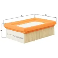 MAHLE ORIGINAL Luftfilter LX 1037