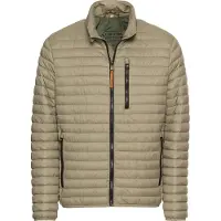 Camel active Steppjacke mit Reißverschlusstaschen in Grün | Gr.: 48