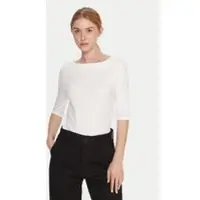 Calvin Klein Bluse LV044C217G Weiß Slim Fit