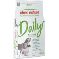 Almo Nature Daily mit Lamm, Huhn und Reis Hundefutter | 12 kg