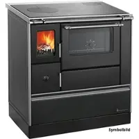 Westminster Holzherd »Style70«, Heizleistung: 7,6 kW - schwarz