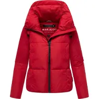 MARIKOO Damen Winterjacke Ninikaa mit Kapuze & Fleece-Innenfutter