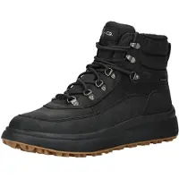 Geox Schnürstiefelette "Stiefelette Leder/Textil"