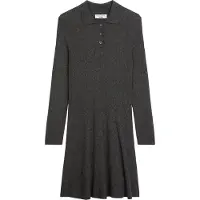 Marc o'polo Marc OPolo DENIM Polokleid Strickkleid aus softem Schurwolle-Mix, A-Shape