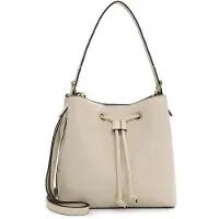Suri Frey Schultertasche Umhängetasche SFY Maggy Beutel Beige creme