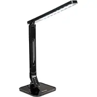 TecTake Schreibtischlampe LED, 14 W inklusive USB-Anschluss