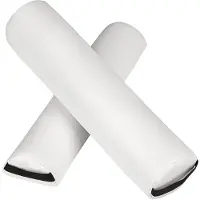 TecTake - Massagekissen - Set mit Stützrollen - Farbe weiß - 404368