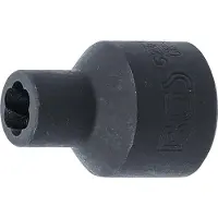 Bgs Twist Socket (Spiral Profile) / Screw Extractor, 56 mm, 56 g