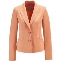 MADELEINE Taillierter Blazer mit Leistentaschen in pfirsich | Gr.: 38