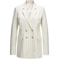 MADELEINE Jackenblazer "Blazer Oversize-Blazer mit Nadelstreifen"