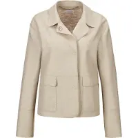 MADELEINE Kurzblazer "Kurzblazer Wollblazer mit Klappkragen und Pattentaschen" Wollblazer in Leichtverarbeitung, gekochte Wolle