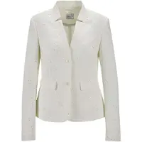 MADELEINE Jackenblazer "Blazer Strukturierter Kurzblazer mit Stretch"