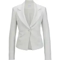MADELEINE Jerseyblazer "Blazer Kurzer Jersey-Blazer mit Reverskragen"