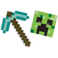 Adlibris - Minecraft Pickaxe with mask (156269)