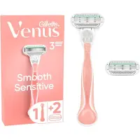Gillette - Smooth Sensitive - Rosa/Weiß