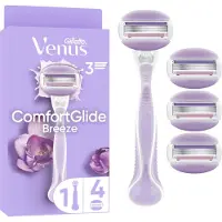 Gillette - ComfortGlide Breeze Rasierer - Lila/Weiß