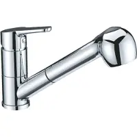 Primaster Küchenarmatur Bremen verchromt mit Handbrause