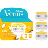 Venus - Pro ComfortGlide Coconut Olay Rasierklingen - Gelb/Weiß - 3 Stück