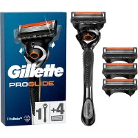 Gillette Fusion Proglide Manueller Rasierer + 4 Ersatzklingen