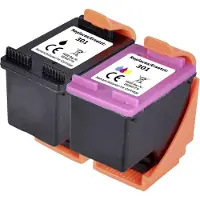 Renkforce Druckerpatrone ersetzt HP 301, N9J72AE, CH561EE, CH562EE Kompatibel Kombi-Pack Schwarz, Cyan, Magenta, Gelb R