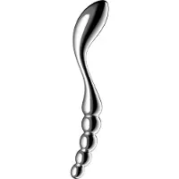 Satisfyer Star Force 1 - Kugelstahl-Dildo (Silber)