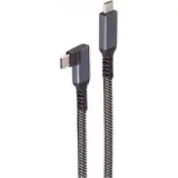 Shiverpeaks BS14-75014, 1 m, USB C, USB C, USB 3.2 Gen 2 (3.1 Gen 2), 10 Gbit/s, Schwarz, Weiß
