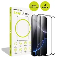 Mobile Origin EasyGlass iPhone 16 Pro Max Schutzglas / 2 Stück