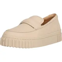 Clarks Loafer Mayhill mit Komfort-Fußbett 1227 Cream Leather 41.5