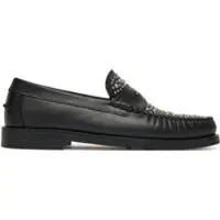 Naked Wolfe Mokassins Riviera Schwarz
