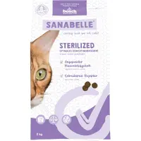 Sanabelle Sterilized Alleinfuttermittel Katzenfutter für ausgewachsene Katzen, getreidefrei, 2 kg von