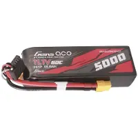 Gens ace G-tech 5000mah 11.1v 60c 3s1p Short-size Lipo With Xt60 Plug Drohnenbatterie