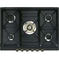 Smeg SR775AO Einbau-Gaskochfeld, 5 Brenner, anthrazit