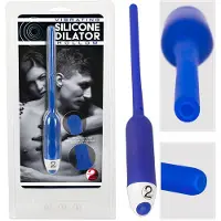 You2Toys Vibrating Dilator - stimulierender Dilator für Männer, zur Harnröhrendehnung, 7 kraftvolle Vibrationsstufen, sehr biegsam, blau