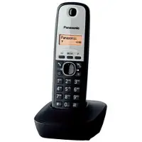 Panasonic | Schnurloses Telefon | KX-TG1911FXG | Eingebautes Display | Anrufer-ID | Schwarz/Grau