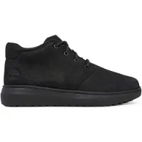 Timberland Hudson Road Mid Lace Up Chukka Boot Black Nubuck Größe: 47.5 | Stiefel Outlet | Herren | Schwarz